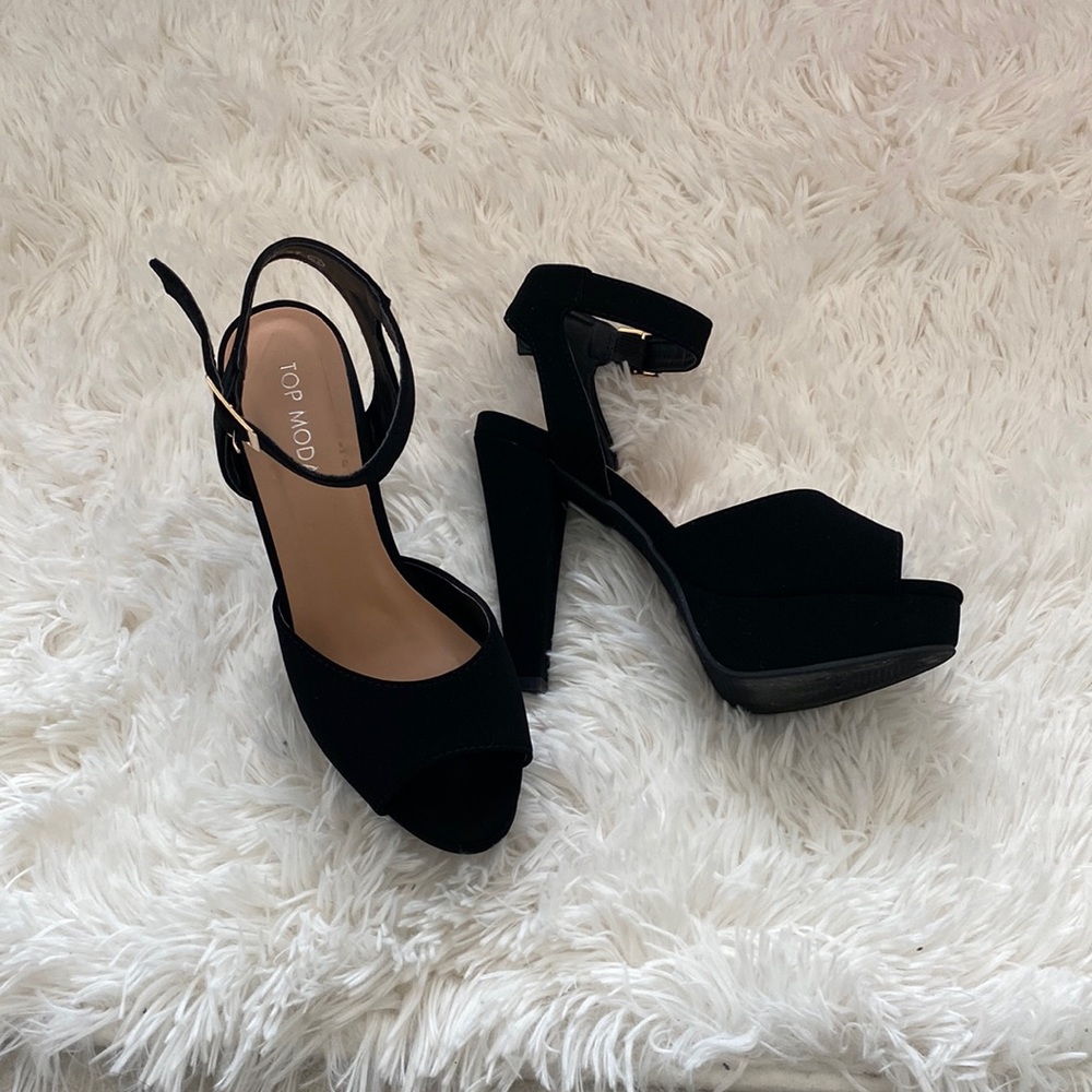 Black heels